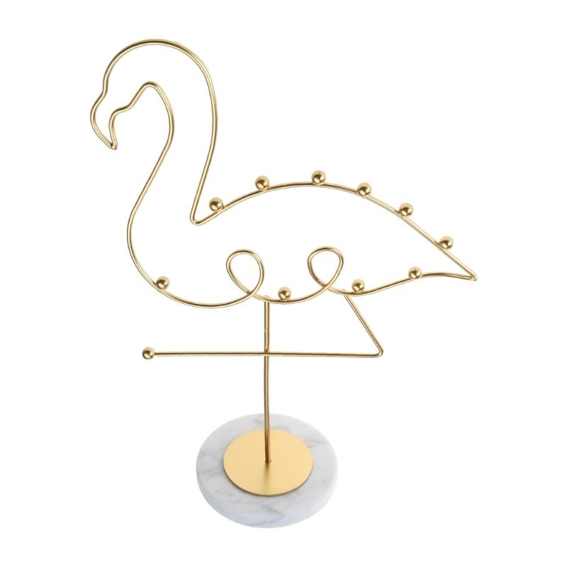 Alloy Material Jewelry Display Rack Flamingo Shape Jewelry Display Stands Earring Jewelry Display Holders for Necklaces 1
Alloy Material Jewelry Display Rack Flamingo Shape Jewelry Display Stands Earring Jewelry Display Holders for Necklaces 1
