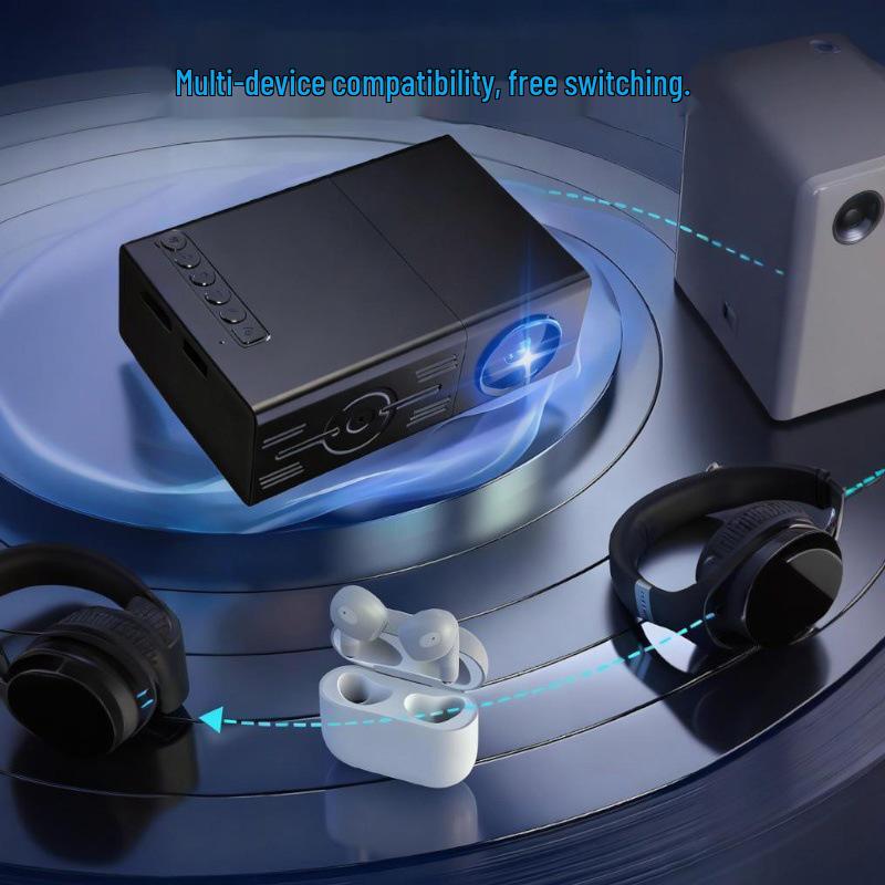 4K Mini Portable Projector for Home, Dorm, or Outdoor Use with Wired Screen Mirroring US Standard жовтий/білий
4K Mini Portable Projector for Home, Dorm, or Outdoor Use with Wired Screen Mirroring US Standard жовтий/білий