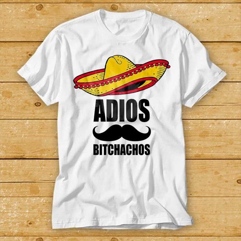 230 г/м² 100% хлопок Adios Bitchachos Amigos мексиканская футболка с усами и культовым фильмом в стиле ретро и винтажной музыки 2354 XXS белый
230 г/м² 100% хлопок Adios Bitchachos Amigos мексиканская футболка с усами и культовым фильмом в стиле ретро и винтажной музыки 2354 XXS белый