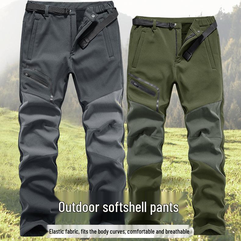 Men s Windproof Softshell Waterproof Fleece-Lined Ski Pants - Plus Size, Thick, for Outdoor Autumn/Winter Mountaineering. 4XL
Men s Windproof Softshell Waterproof Fleece-Lined Ski Pants - Plus Size, Thick, for Outdoor Autumn/Winter Mountaineering. 4XL