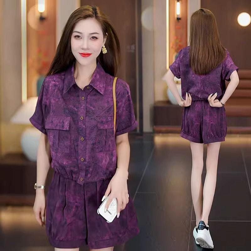 Women s Summer Floral Two-Piece Set: Loose Short-Sleeved Top & Comfortable Shorts - 2025 Fashion M (85-100 jin)
Women s Summer Floral Two-Piece Set: Loose Short-Sleeved Top & Comfortable Shorts - 2025 Fashion M (85-100 jin)