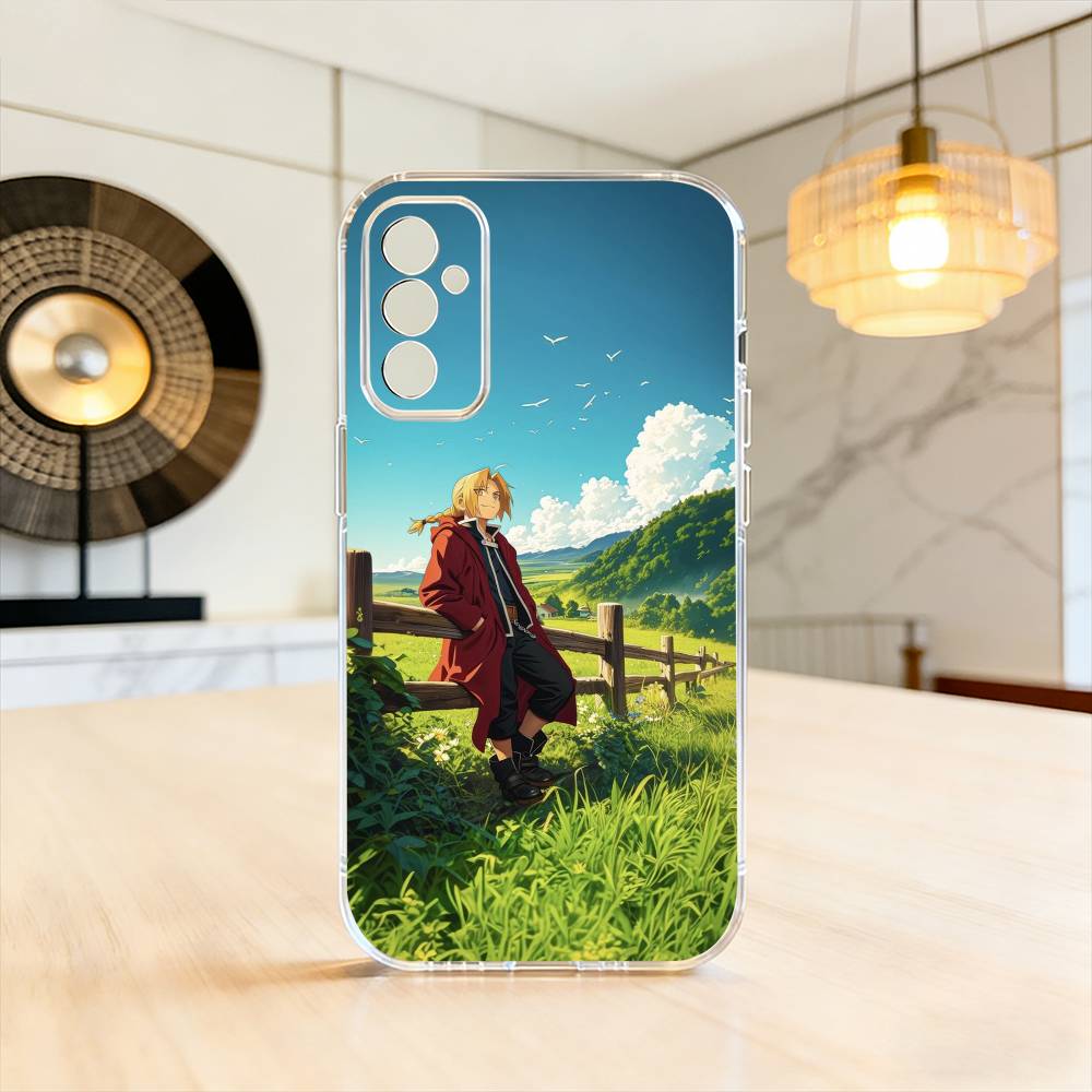 Edward Elric Fullmetal Alchemist Anime Phone Case For SamsungA10,12,20,21S,30,31,40,50,51,52,70,71 Transparent Cover Samsung a30 a20
Edward Elric Fullmetal Alchemist Anime Phone Case For SamsungA10,12,20,21S,30,31,40,50,51,52,70,71 Transparent Cover Samsung a30 a20