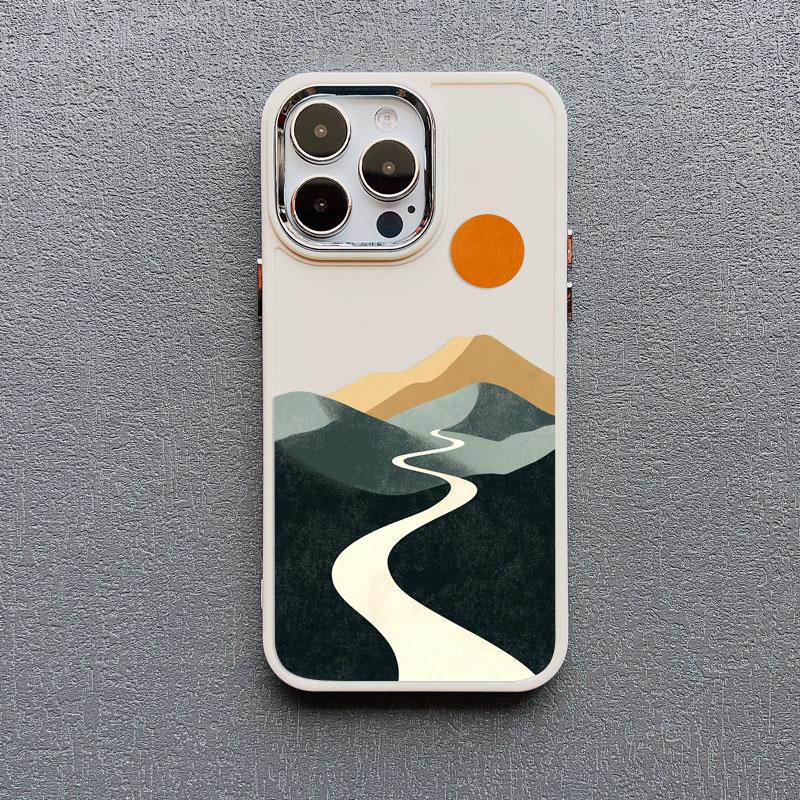 Artistic Mountain View Illustrations Silicone Phone Case For iPhone 16 15 14 Pro Max Plus 13 12 11 Pro Max XR XS X 7 8 SE2 Cover iphone 14Plus
Artistic Mountain View Illustrations Silicone Phone Case For iPhone 16 15 14 Pro Max Plus 13 12 11 Pro Max XR XS X 7 8 SE2 Cover iphone 14Plus