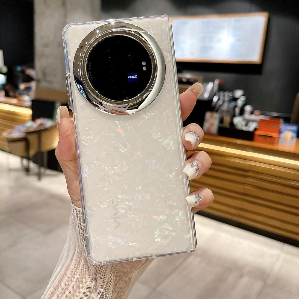 KEYSION Luxury Diamond Glossy Shell Pattern Case for VIVO X Fold 3 3 Pro 5G Women s Shockproof Phone Back Cover for VIVO X Flip for VIVO X Flip різнокольоровий
KEYSION Luxury Diamond Glossy Shell Pattern Case for VIVO X Fold 3 3 Pro 5G Women s Shockproof Phone Back Cover for VIVO X Flip for VIVO X Flip різнокольоровий