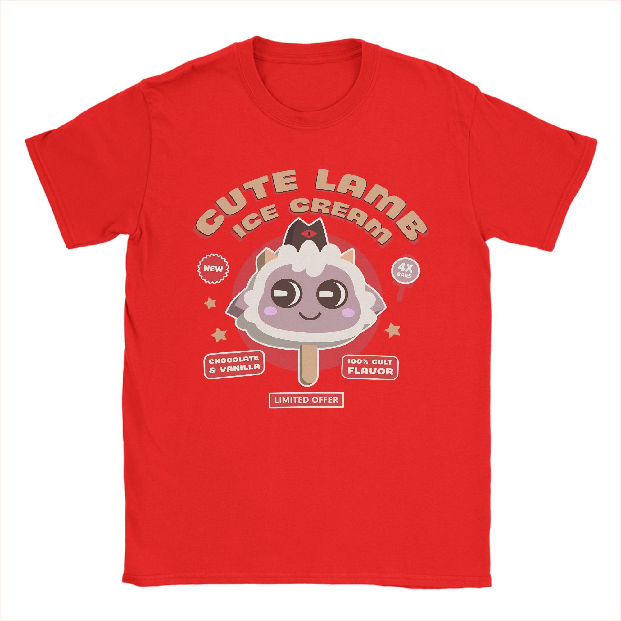 Lamb Ice Cream The Cult of the Lamb TShirts for Men Casual Cotton Tee Shirt Round Collar Short Sleeve T Shirts 6XL Clothes S
Lamb Ice Cream The Cult of the Lamb TShirts for Men Casual Cotton Tee Shirt Round Collar Short Sleeve T Shirts 6XL Clothes S