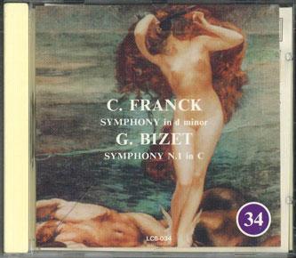 CD - C.franck Symphony On D Minor/G.bize LCB034 ANF SOFT WARE Japan Classical Used
CD - C.franck Symphony On D Minor/G.bize LCB034 ANF SOFT WARE Japan Classical Used
