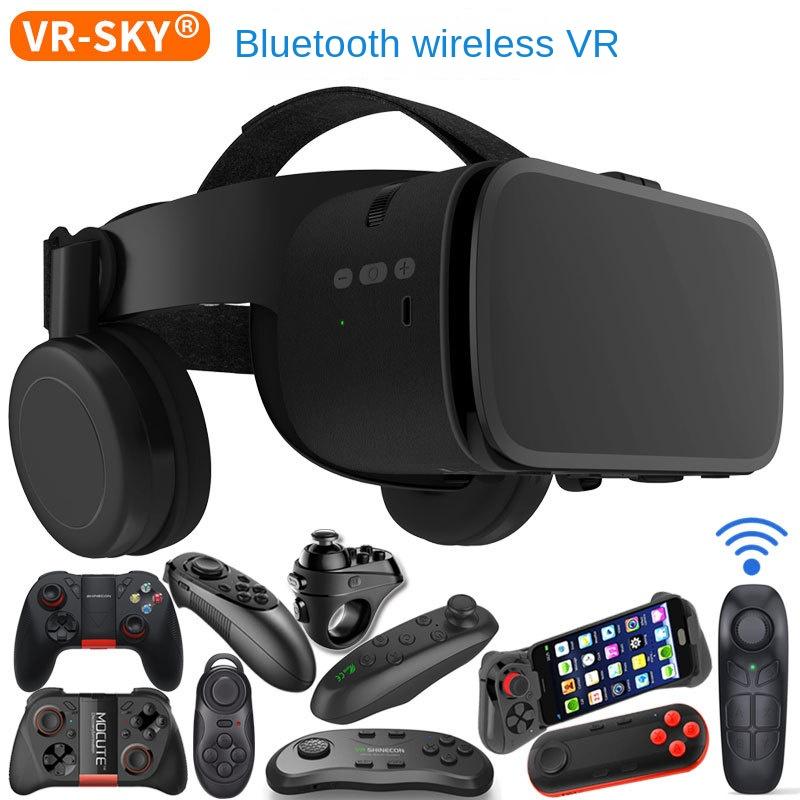 Новые беспроводные наушники Bluetooth, очки виртуальной реальности VR, стеклянный маленький дом BOBOZ6, 3D-очки
Новые беспроводные наушники Bluetooth, очки виртуальной реальности VR, стеклянный маленький дом BOBOZ6, 3D-очки