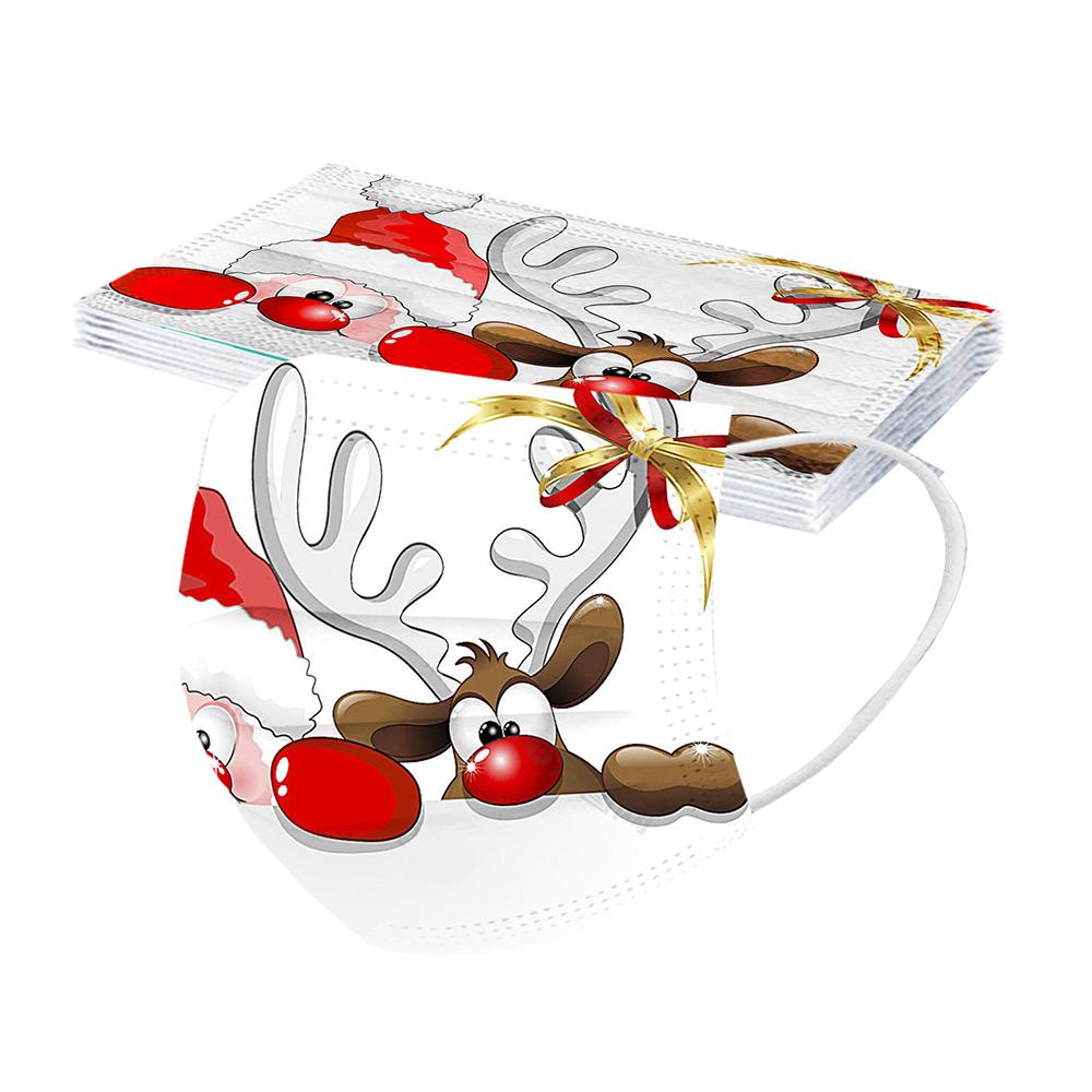50 Christmas printed masks
50 Christmas printed masks