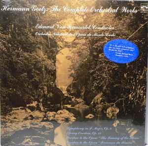 LP Record HERMANN GOETZ EDOUARD VAN REMOORT Complete Orchestral Works GS1031 GENESIS 1972 US Classical Used
LP Record HERMANN GOETZ EDOUARD VAN REMOORT Complete Orchestral Works GS1031 GENESIS 1972 US Classical Used