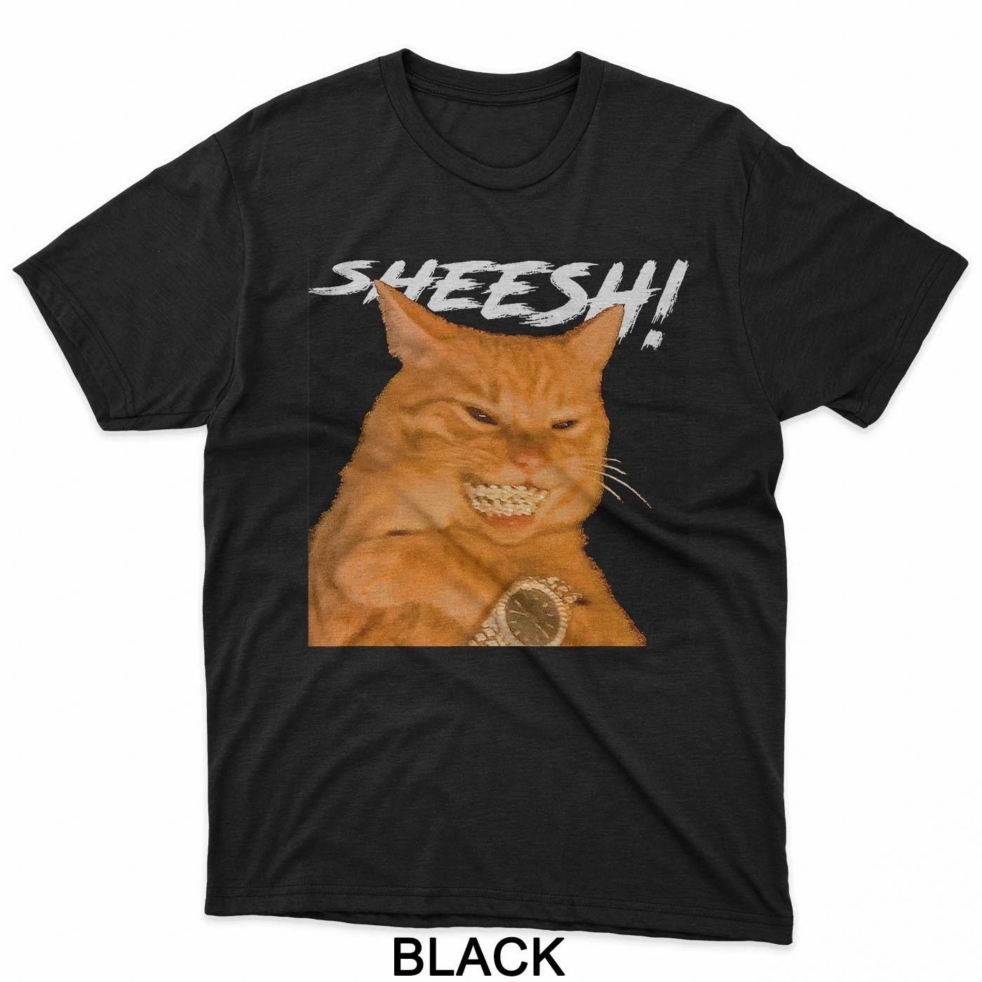 Funny Orange Cat Grill Meme Bling Cat Sheesh Drip Flex T-Shirt 4XL
Funny Orange Cat Grill Meme Bling Cat Sheesh Drip Flex T-Shirt 4XL