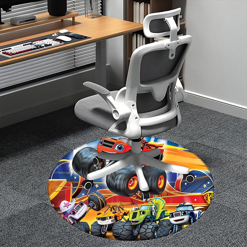 Monster Truck Chair mat Round Rug-Office carpet, Machine Washable, Non-slip, Suitable for Living Rooms, Bedrooms, Entryways, and Holiday-the 80cm by 80cm
Monster Truck Chair mat Round Rug-Office carpet, Machine Washable, Non-slip, Suitable for Living Rooms, Bedrooms, Entryways, and Holiday-the 80cm by 80cm