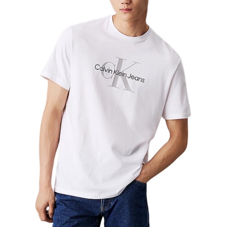 Calvin Klein Round Neck Letter Straight Cut Short Sleeve T-Shirt Men T-Shirts White 00040EM286-YAA M
Calvin Klein Round Neck Letter Straight Cut Short Sleeve T-Shirt Men T-Shirts White 00040EM286-YAA M
