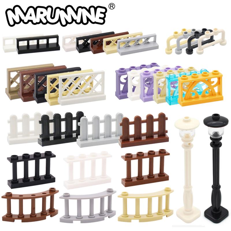Marumine 30PCS MOC Bricks City Fence Accessories Railing Stairs House Pieces Garden Military Building Blocks Parts 30056 33303
Marumine 30PCS MOC Bricks City Fence Accessories Railing Stairs House Pieces Garden Military Building Blocks Parts 30056 33303
