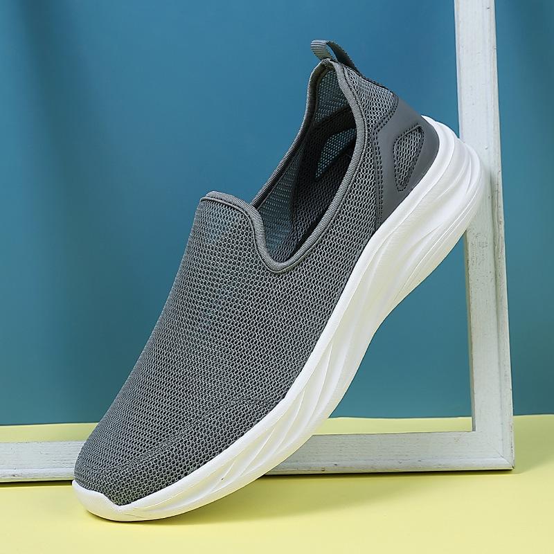 Мужская обувь весна и осень однопедальные черные сетчатые туфли летучая трикотажная сетка спортивные кроссовки для бега повседневные мягкоподошвенные универсальные модные туфли 46 темно-серого
Мужская обувь весна и осень однопедальные черные сетчатые туфли летучая трикотажная сетка спортивные кроссовки для бега повседневные мягкоподошвенные универсальные модные туфли 46 темно-серого
