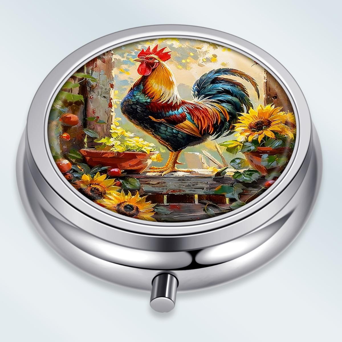 Portable Pill Box with 3 Compartments, Mini Metal Medicine Organizer Case, Cute Printed Pill Container for Vitamins, Pills, Jewelry, Travel, Daily Use різнокольоровий
Portable Pill Box with 3 Compartments, Mini Metal Medicine Organizer Case, Cute Printed Pill Container for Vitamins, Pills, Jewelry, Travel, Daily Use різнокольоровий