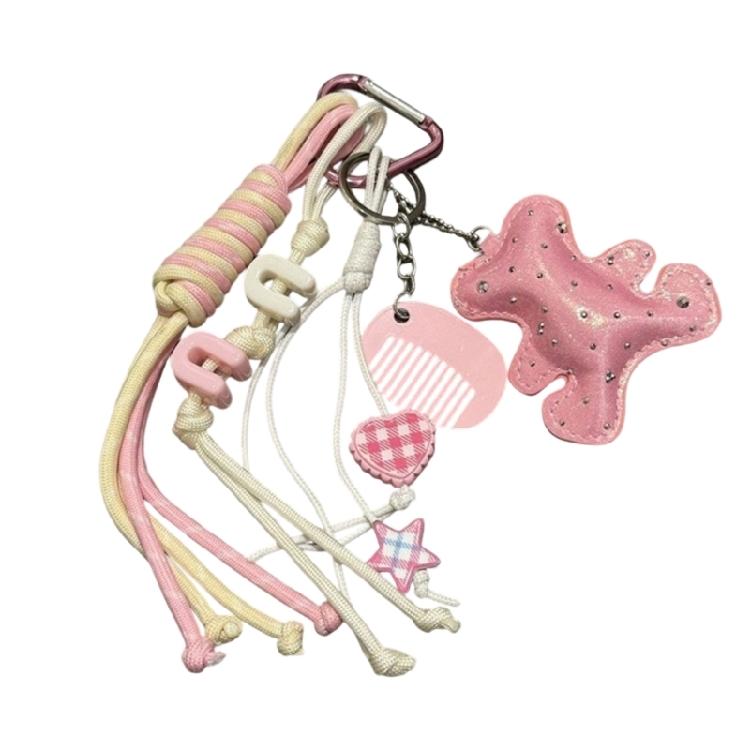 Elegant 5 Star Designs Keyring Portable Yet Sturdy Metal Craftsmanship Various Styles Preferences Stylish Outfits 1 рожевий червоний колір
Elegant 5 Star Designs Keyring Portable Yet Sturdy Metal Craftsmanship Various Styles Preferences Stylish Outfits 1 рожевий червоний колір