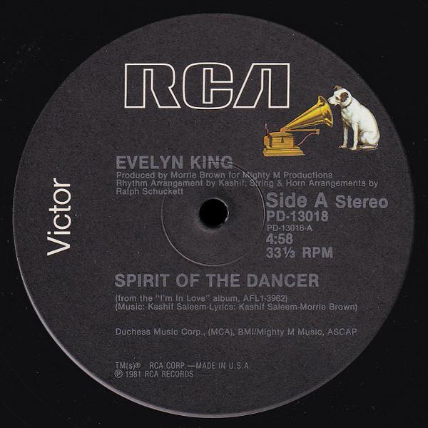 12inch Record EVELYN KING - Spirit Of The Dancer PD13018 RCA Victor 1981 US Soul/Funk Used
12inch Record EVELYN KING - Spirit Of The Dancer PD13018 RCA Victor 1981 US Soul/Funk Used