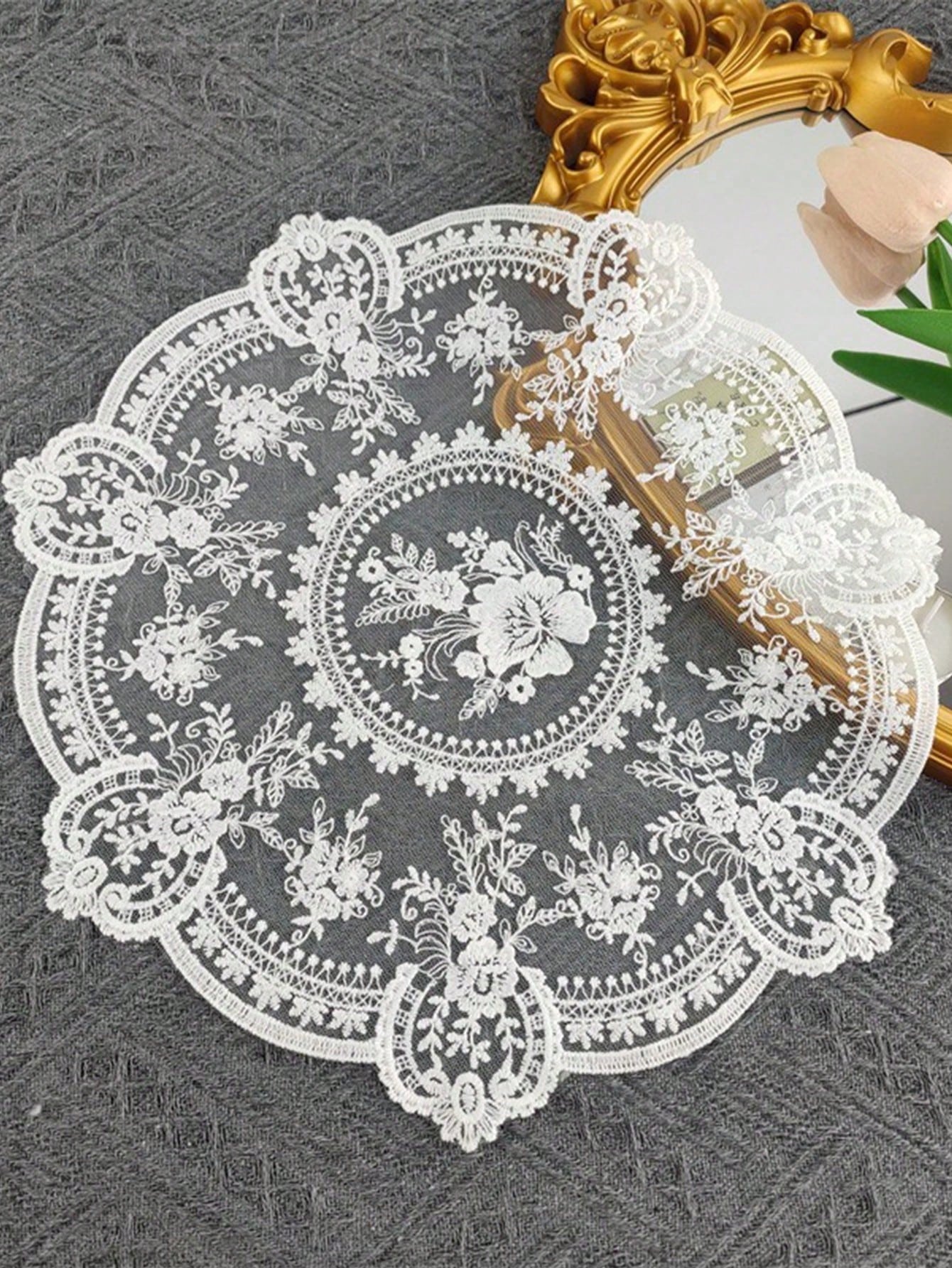 1pc Vintage Crochet Lace Tablecloth, Floral Pattern - Perfect As Heat Resistant, Air Fryer Dust Cover White 1pc разноцветный
1pc Vintage Crochet Lace Tablecloth, Floral Pattern - Perfect As Heat Resistant, Air Fryer Dust Cover White 1pc разноцветный