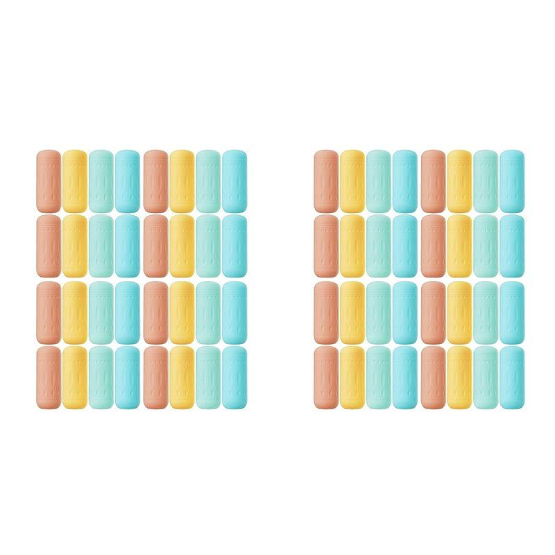 32Pcs Silicone Bottle Covers,Travel Essential For Women, Luggage Travel Size Toiletries,Elastic Sleeve For Leak Proofing
32Pcs Silicone Bottle Covers,Travel Essential For Women, Luggage Travel Size Toiletries,Elastic Sleeve For Leak Proofing
