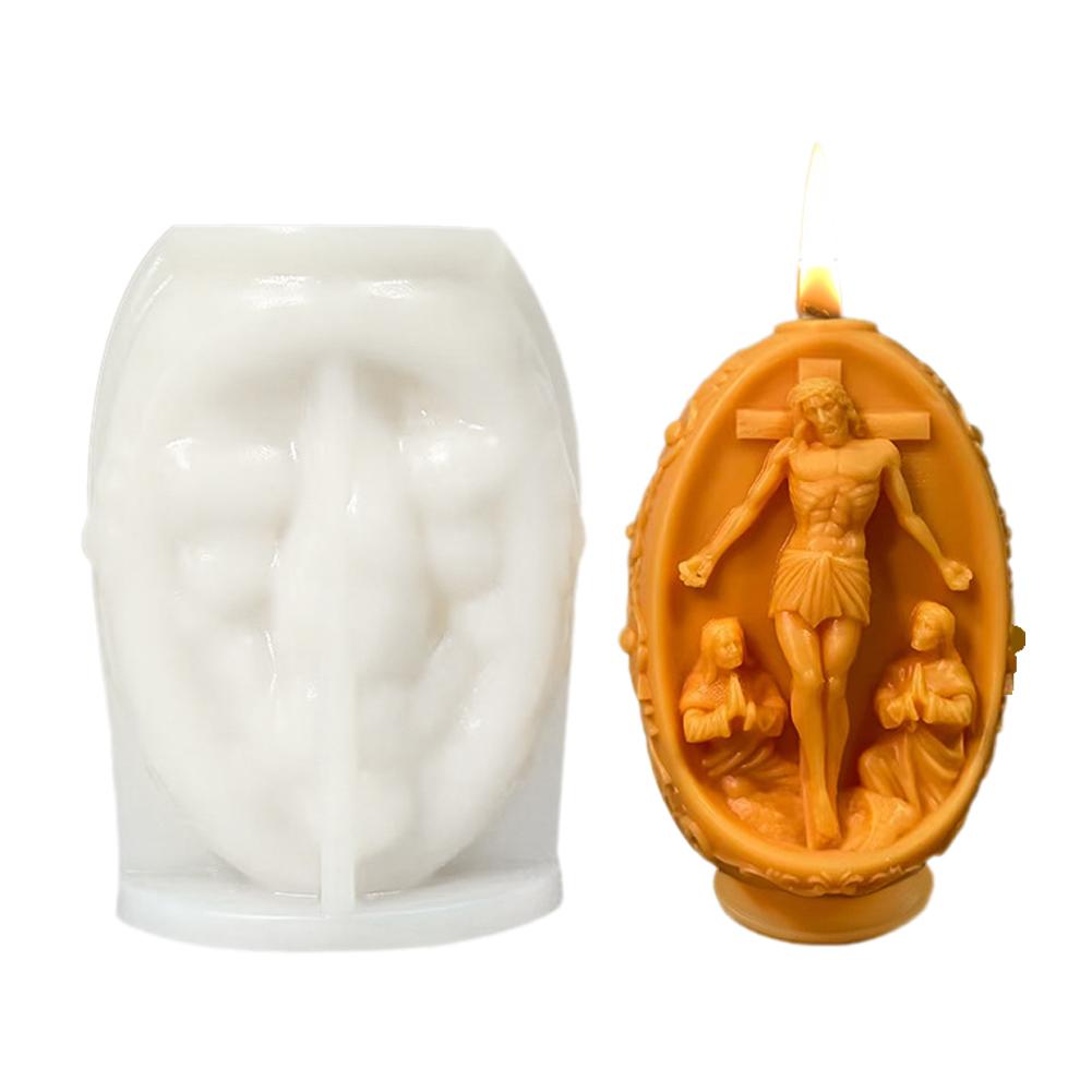 Jesus Virgin Mary Easter Egg Candle Silicone Mold DIY Aromatherapy Making Tool Handmade Home Mo B3S2 A-1pcs
Jesus Virgin Mary Easter Egg Candle Silicone Mold DIY Aromatherapy Making Tool Handmade Home Mo B3S2 A-1pcs