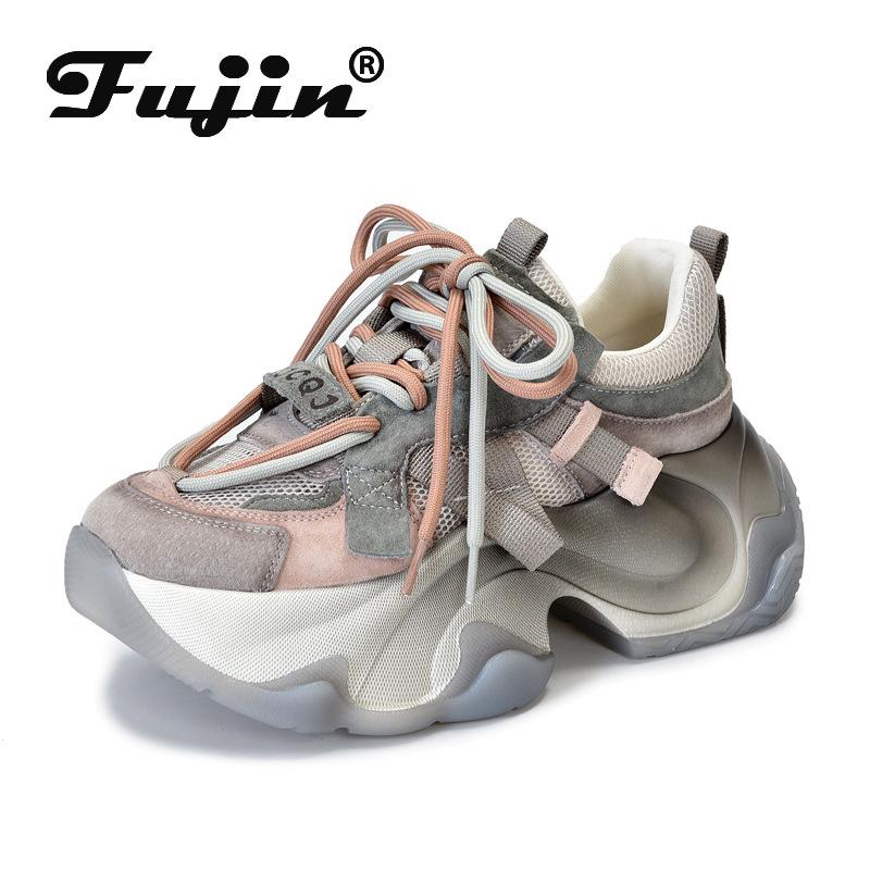 Женские кроссовки Fujin zapatos mujer на массивном каблуке 6,5 см, модные летне-весенние удобные ботинки на плоской подошве, обувь из сетчатой кожи из натуральной свиной кожи 35
Женские кроссовки Fujin zapatos mujer на массивном каблуке 6,5 см, модные летне-весенние удобные ботинки на плоской подошве, обувь из сетчатой кожи из натуральной свиной кожи 35
