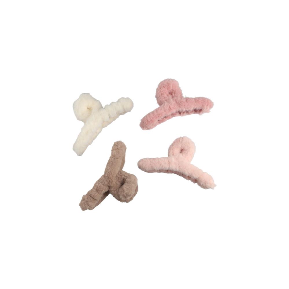 Simple Wild Solid Color Autumn Winter Women Catch Clip Plush Hair Claw Hair Clip Hair Accessories
Simple Wild Solid Color Autumn Winter Women Catch Clip Plush Hair Claw Hair Clip Hair Accessories
