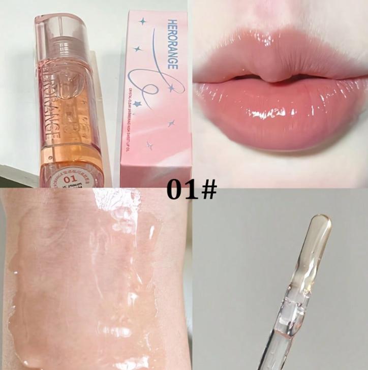 Herorange Radiant and Shimmering High-Sweetness Lip Oil, Moisturizing and Hydrating, Creates a Dewy and Plump Look, Clear and Long-Lasting
Herorange Radiant and Shimmering High-Sweetness Lip Oil, Moisturizing and Hydrating, Creates a Dewy and Plump Look, Clear and Long-Lasting