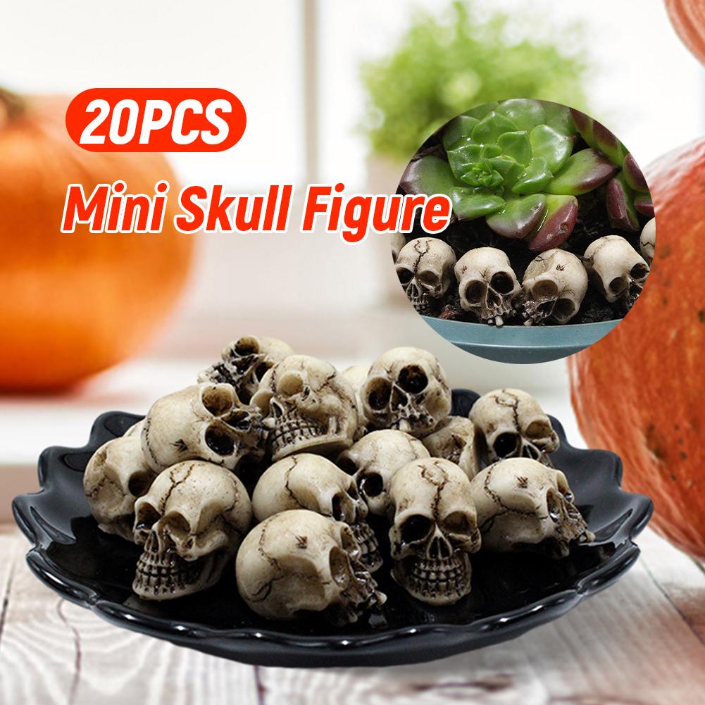 20Pcs Resin Skull Figures Collectable Halloween Small Skeleton Model Creative Festival Theme Landscape Garden Potted Plant Decor China Mainland
20Pcs Resin Skull Figures Collectable Halloween Small Skeleton Model Creative Festival Theme Landscape Garden Potted Plant Decor China Mainland