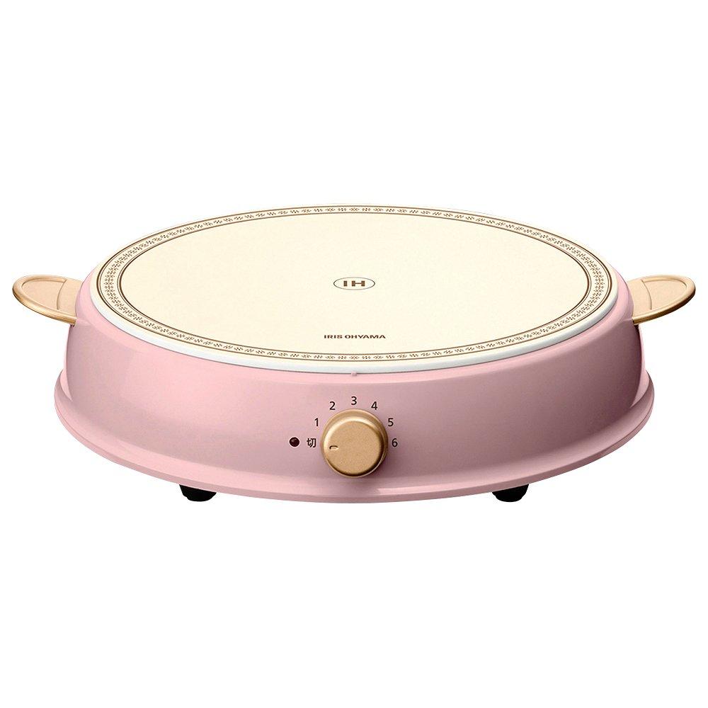 Iris Ohyama IH Cooking Heater ricopa 1400W Design Ash Pink IHL-R14-PA 
Iris Ohyama IH Cooking Heater ricopa 1400W Design Ash Pink IHL-R14-PA