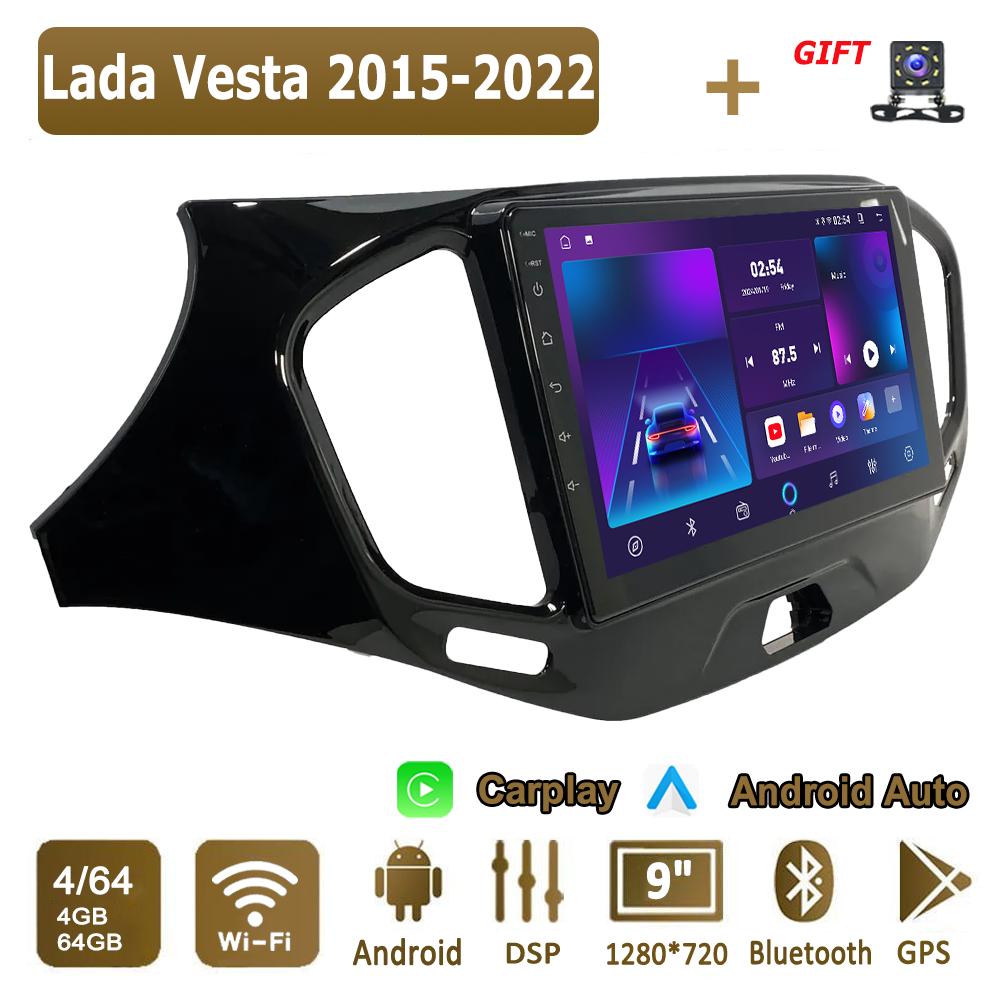 Android Carplay автомобильное радио для Lada Vesta 2015-2022 мультимедийный проигрыватель головное устройство стерео GPS навигация BT WIFI 4+64 ГБ 1+16GB
Android Carplay автомобильное радио для Lada Vesta 2015-2022 мультимедийный проигрыватель головное устройство стерео GPS навигация BT WIFI 4+64 ГБ 1+16GB