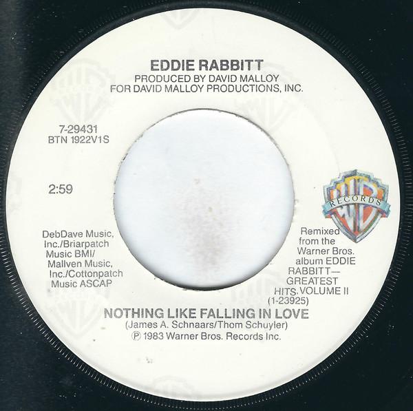 7inch Record EDDIE RABBITT - Nothing Like Falling In Love / Gone 729431 Warner Bros. Re 1983 US Folk Used
7inch Record EDDIE RABBITT - Nothing Like Falling In Love / Gone 729431 Warner Bros. Re 1983 US Folk Used