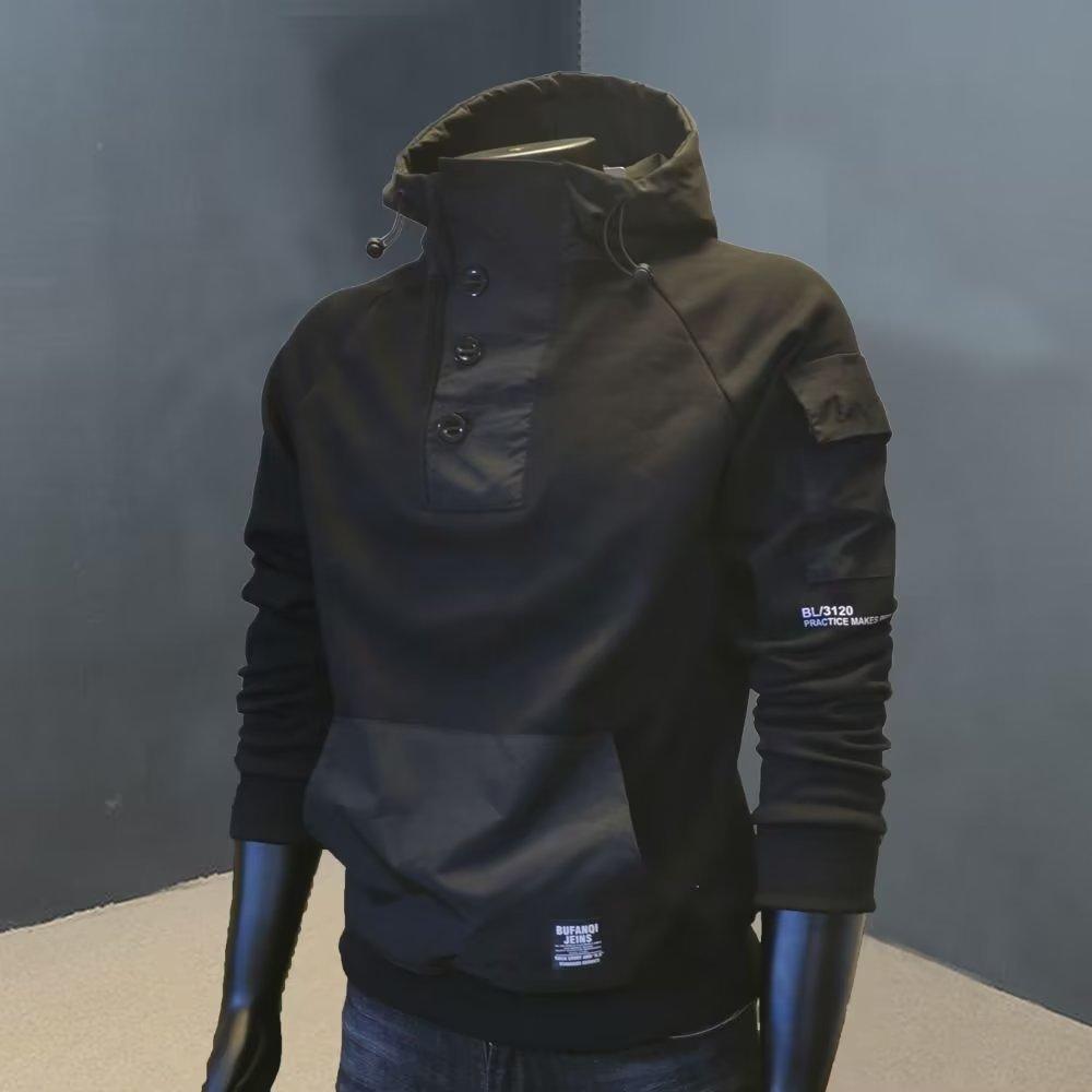 2026 Autumn New Loose Trendy Sweater Men s Hooded Tooling Pullover Sports and Leisure Splicing Hoodie XXXL чорний
2026 Autumn New Loose Trendy Sweater Men s Hooded Tooling Pullover Sports and Leisure Splicing Hoodie XXXL чорний