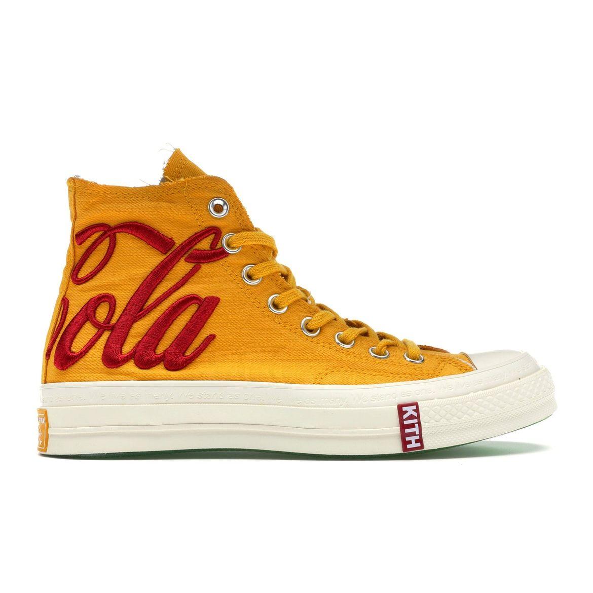 Кроссовки Converse Kith x Coca-Cola x Chuck 70 Hi China унисекс Желтый Красный 162985C
Кроссовки Converse Kith x Coca-Cola x Chuck 70 Hi China унисекс Желтый Красный 162985C