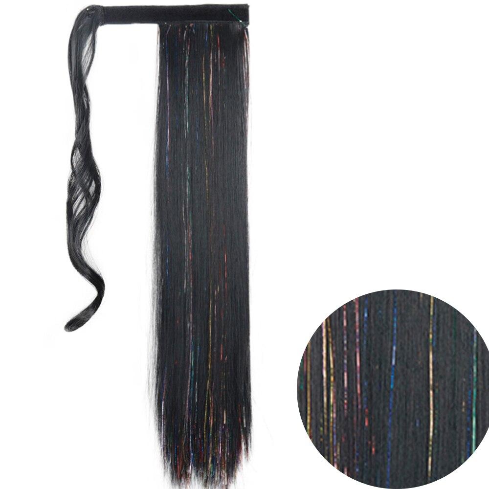 LISI HAIR для женщин 22 дюйма мерцающий длинный прямой хвост для наращивания волос синтетическое волокно для наращивания волос вокруг хвоста для женщин 55 cm
LISI HAIR для женщин 22 дюйма мерцающий длинный прямой хвост для наращивания волос синтетическое волокно для наращивания волос вокруг хвоста для женщин 55 cm