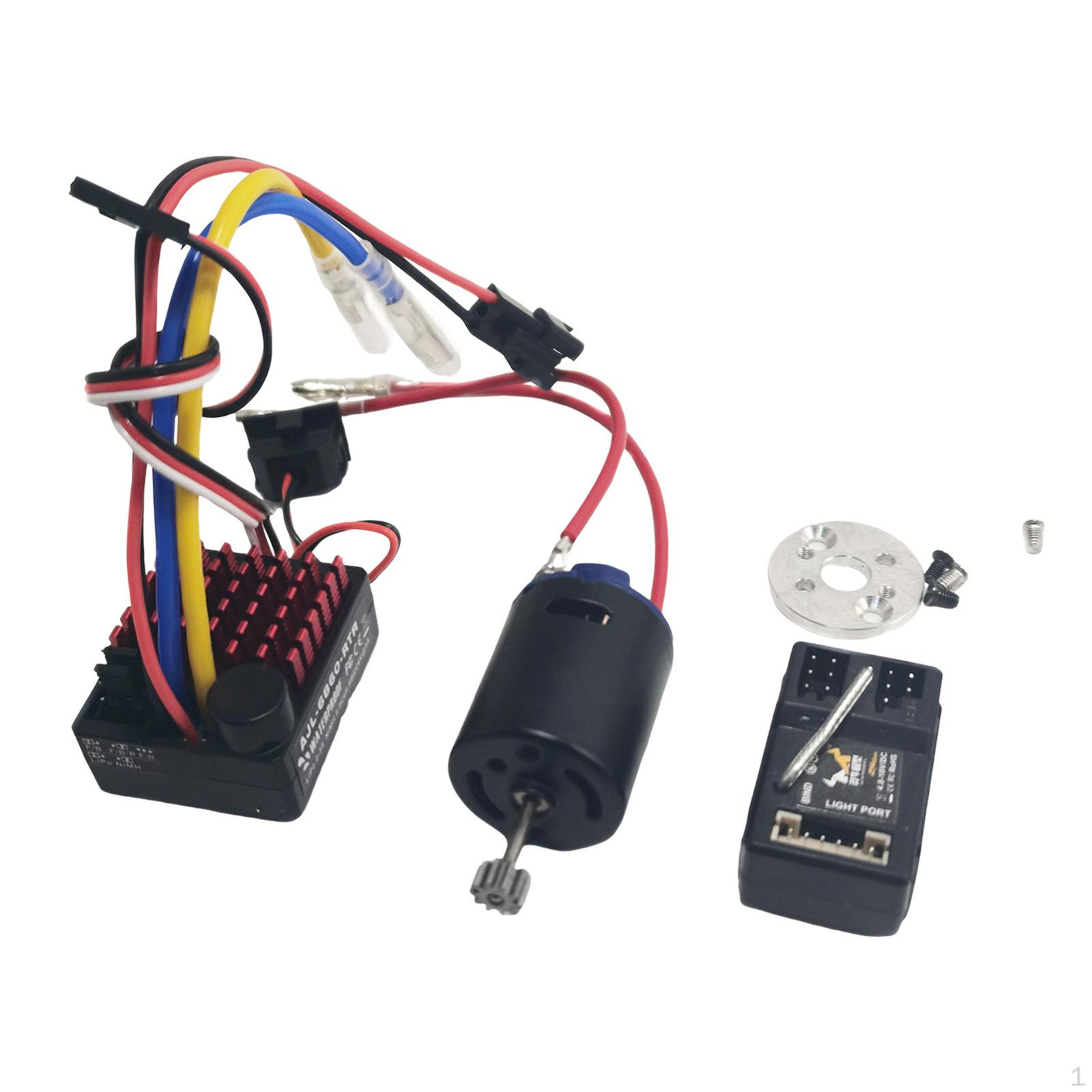 1/12 RC Car 60A Brushed ESC Electric Speeds Controller for MN99S Style A
1/12 RC Car 60A Brushed ESC Electric Speeds Controller for MN99S Style A