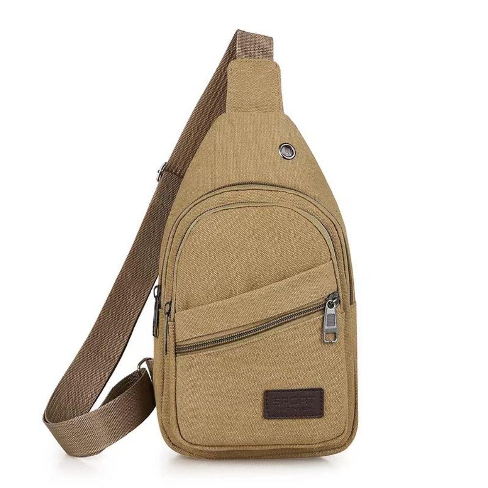 Large Capacity Men Chest Bag High Quality Light Weight Canvas Chest Pack Spatial Layering Sling Bag хаки
Large Capacity Men Chest Bag High Quality Light Weight Canvas Chest Pack Spatial Layering Sling Bag хаки