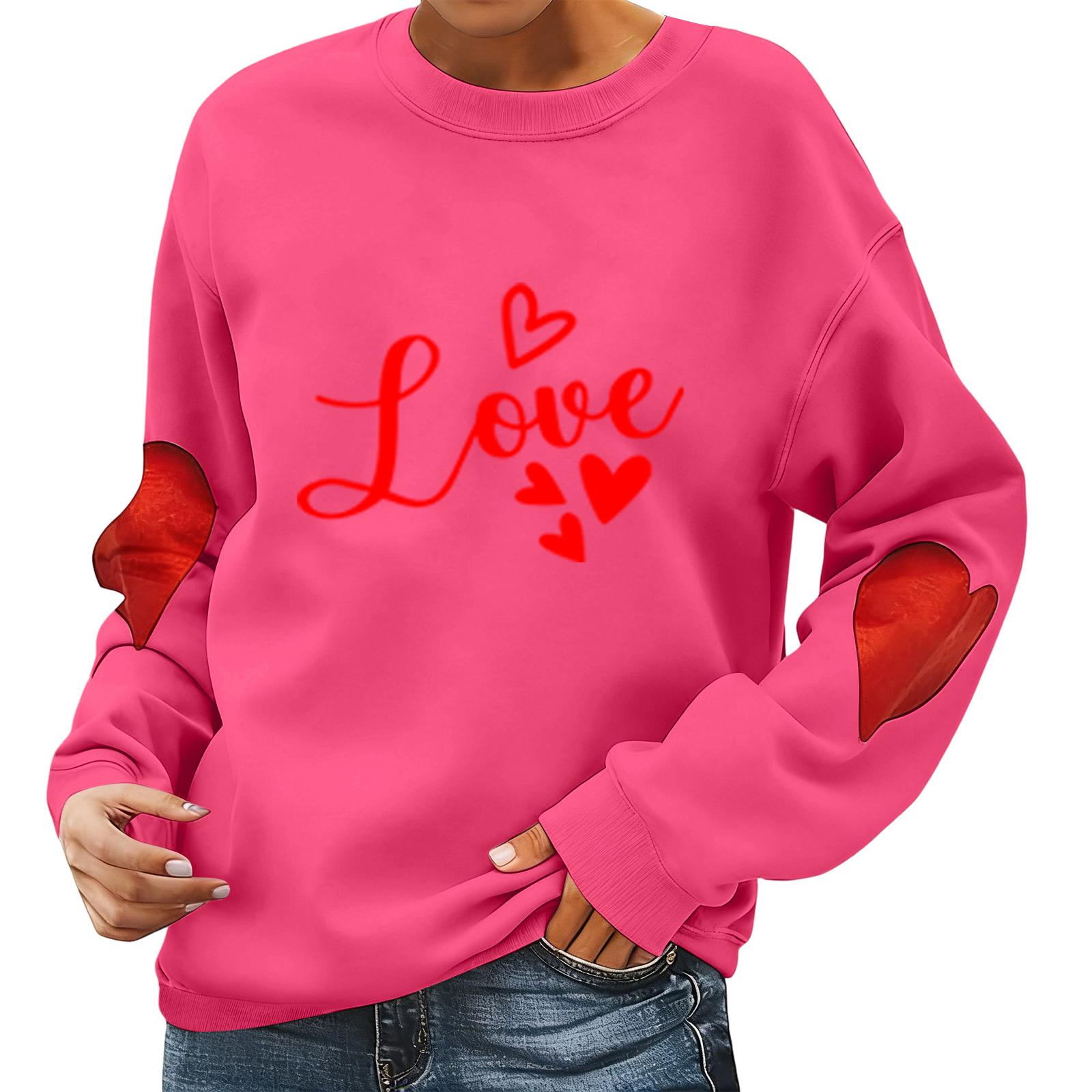 Ladies Valentine s Day Printed Casual Long Sleeved Sports Hoodie Top XXL
Ladies Valentine s Day Printed Casual Long Sleeved Sports Hoodie Top XXL