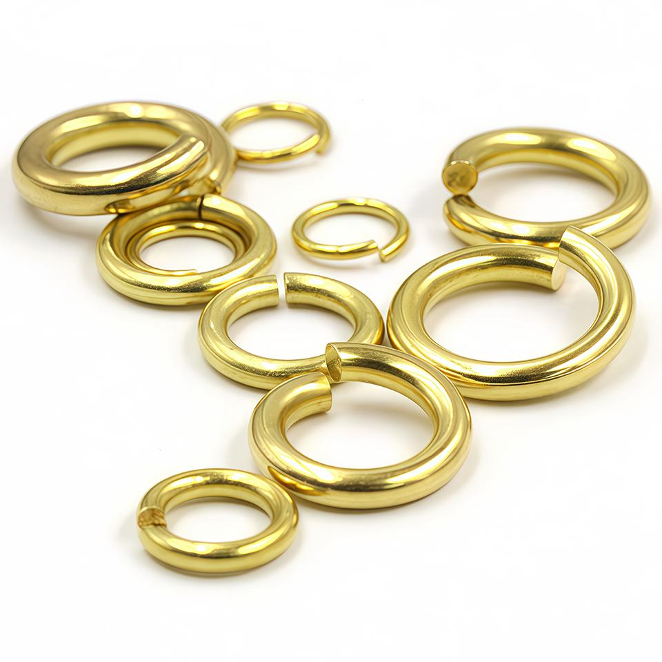 Solid Brass Jump Rings Split Jump Ring Open O Ring Connector 5mm-18mm for Necklace Jewelry Making Findings Accessories Supplies 1.5 x 15mm - 30pcs
Solid Brass Jump Rings Split Jump Ring Open O Ring Connector 5mm-18mm for Necklace Jewelry Making Findings Accessories Supplies 1.5 x 15mm - 30pcs