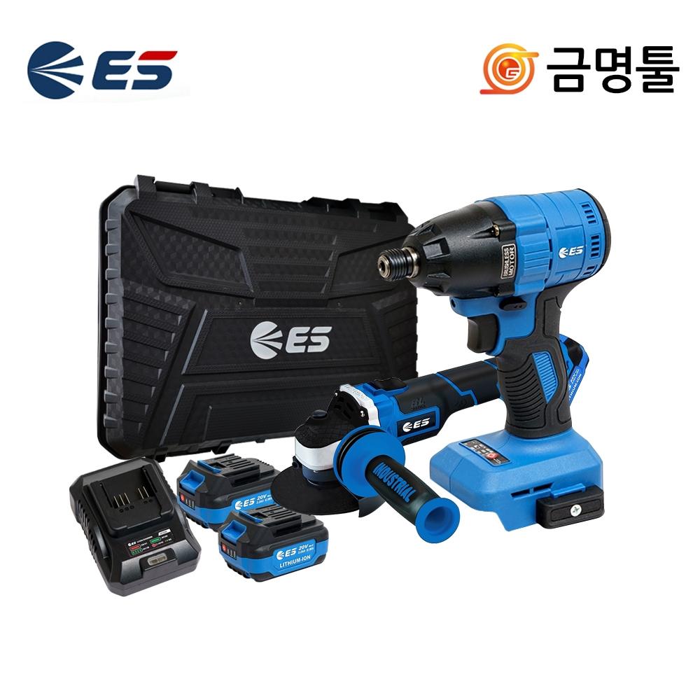ES Industrial EL20RG Комбинированный зарядный комплект 20 В 5,0 Ач, 2 шт. EL20R LG920 Набор ударных шлифовальных машинок
ES Industrial EL20RG Комбинированный зарядный комплект 20 В 5,0 Ач, 2 шт. EL20R LG920 Набор ударных шлифовальных машинок