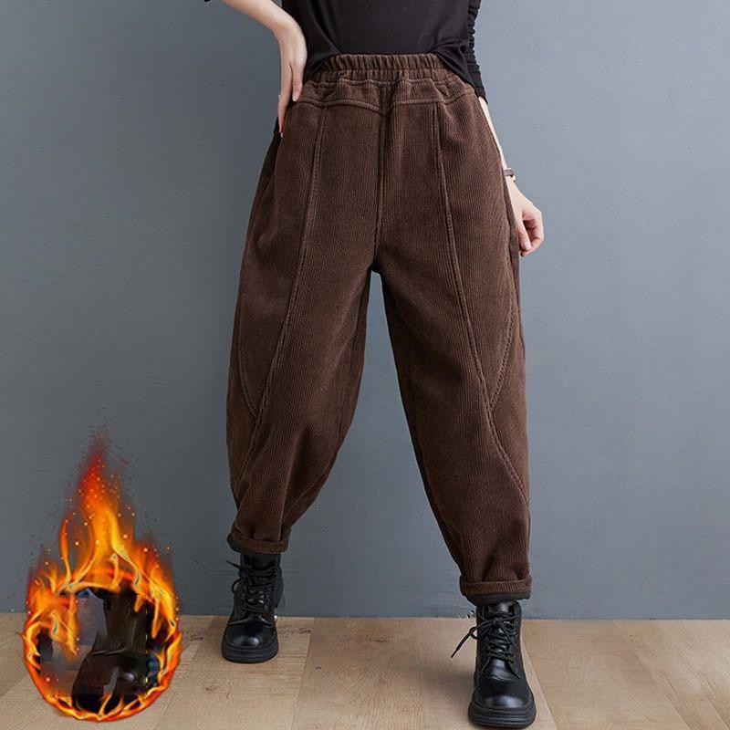 Женские утолщенные флисовые вельветовые фиолетовые брюки гарем для женщин среднего возраста, зимний стиль, штаны мамы с пионами L
Женские утолщенные флисовые вельветовые фиолетовые брюки гарем для женщин среднего возраста, зимний стиль, штаны мамы с пионами L