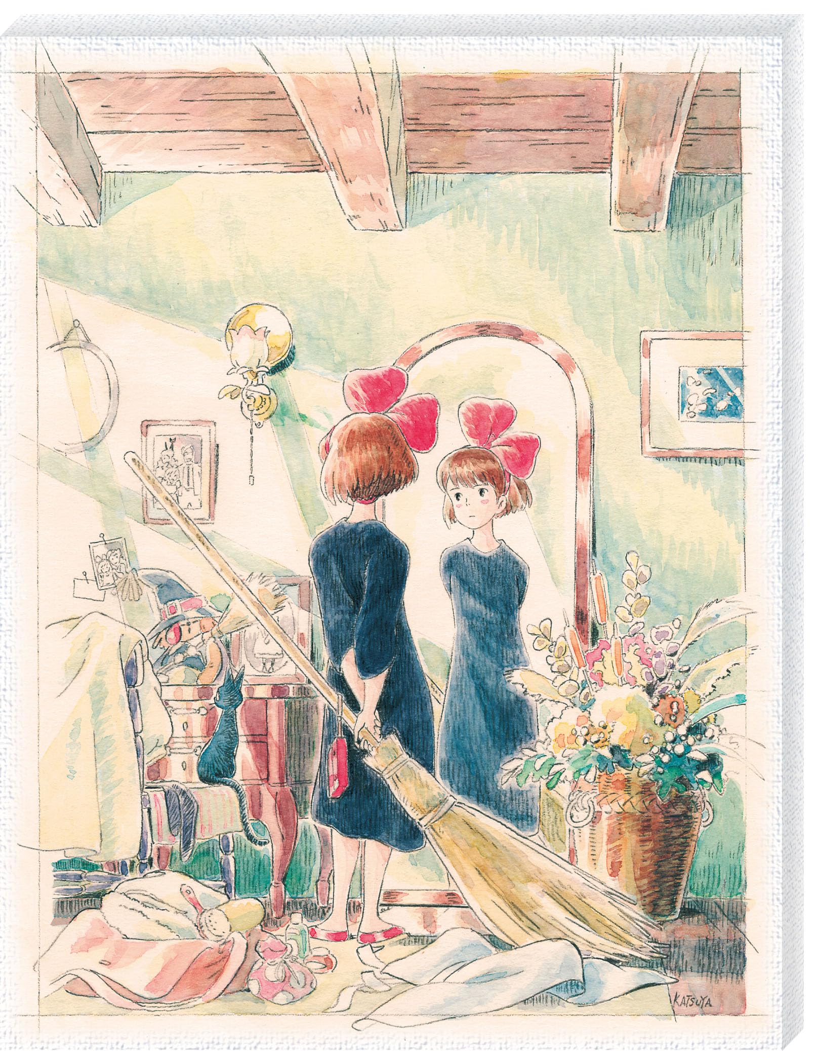 Пазл Художественная доска Jigsaw Delivery Service Light Room 366 Pieces Kiki s (АТБ-06)
Пазл Художественная доска Jigsaw Delivery Service Light Room 366 Pieces Kiki s (АТБ-06)