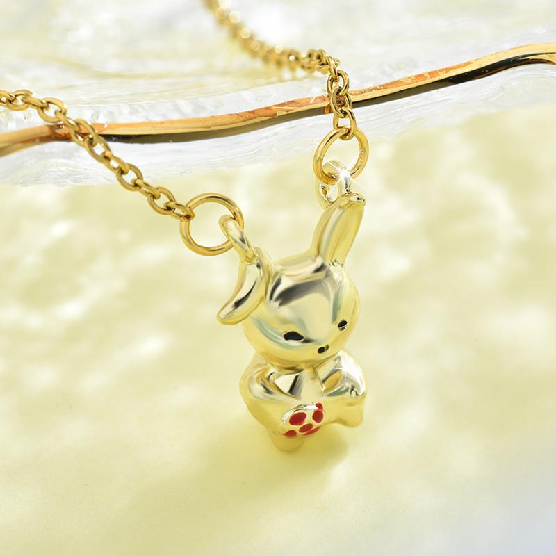 Steel Titanium Elegant Rabbit Pendant Necklace For Women In Shiny Gold And Silver Gold Rabbit
Steel Titanium Elegant Rabbit Pendant Necklace For Women In Shiny Gold And Silver Gold Rabbit