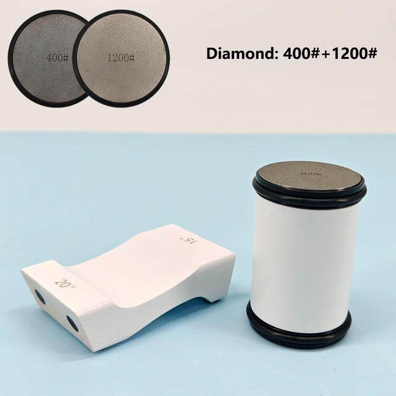 Rolling Knife Sharpener Magnetic Knife Holder Diamond Sharpening Stone with15and20 Degrees Angle Roller Kitchen Accessory set As Photos
Rolling Knife Sharpener Magnetic Knife Holder Diamond Sharpening Stone with15and20 Degrees Angle Roller Kitchen Accessory set As Photos