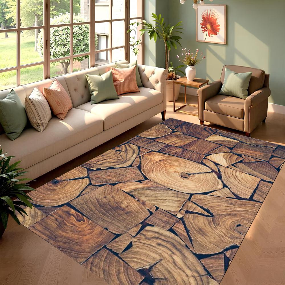 Living Room Rug Lava Wood Grain 3D Visual Illusion Theme Carpet Non-Slip Soft Easy Clean Impactful Home Decor Mat 40X60cm
Living Room Rug Lava Wood Grain 3D Visual Illusion Theme Carpet Non-Slip Soft Easy Clean Impactful Home Decor Mat 40X60cm