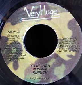 7inch Record KIPRICH, CASH & BRAIN DAMAGE - Yu Nu Bad / Low Wi Nuh NONE Very Huge Recor 2001 Jamaica Reggae, Ska & Dub Used
7inch Record KIPRICH, CASH & BRAIN DAMAGE - Yu Nu Bad / Low Wi Nuh NONE Very Huge Recor 2001 Jamaica Reggae, Ska & Dub Used