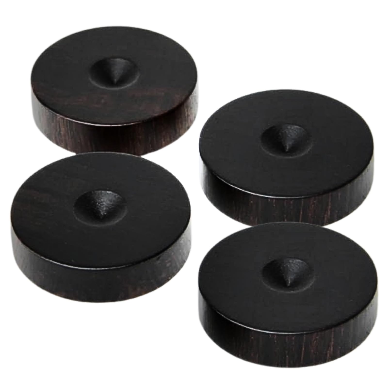 nanomaru Wooden Ebony Insulator Speaker Audio Spike Receiver Spike Base Speaker Stand Wood 33x10mm 4 Pieces
nanomaru Wooden Ebony Insulator Speaker Audio Spike Receiver Spike Base Speaker Stand Wood 33x10mm 4 Pieces