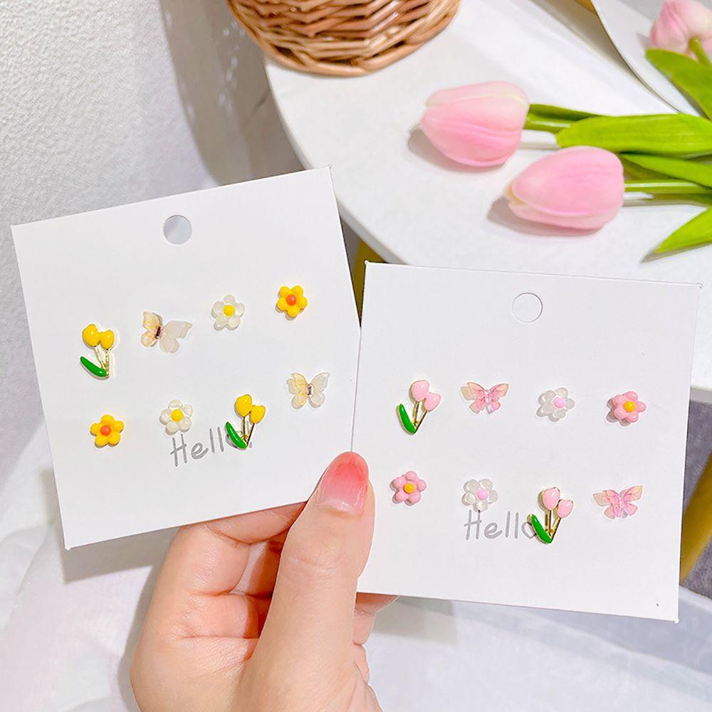Zinc Zinc Alloy Girl Party Korean Style Earrings Flower Earrings Set Fashion Jewelry Women Stud Earrings розовый
Zinc Zinc Alloy Girl Party Korean Style Earrings Flower Earrings Set Fashion Jewelry Women Stud Earrings розовый