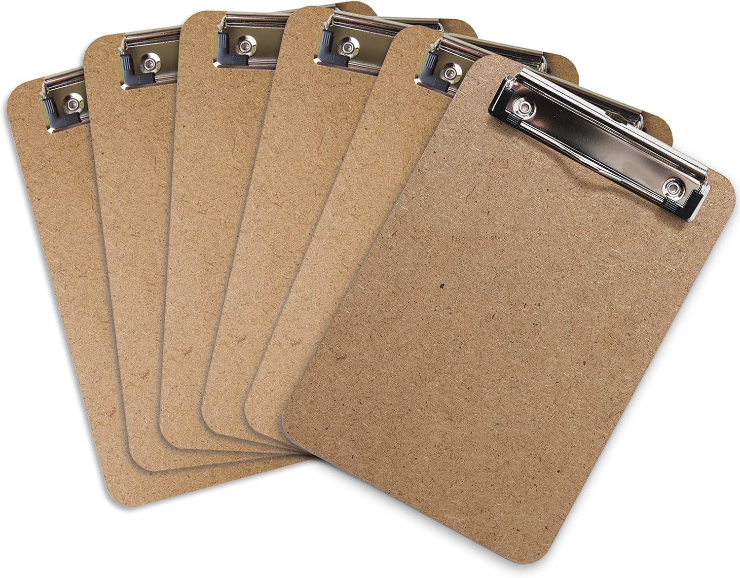 12-Pack Wooden Mini Clipboards with Low Profile Metal Clip - 6 x9 , Durable & Lightweight for Classroom,Back to School Supplies
12-Pack Wooden Mini Clipboards with Low Profile Metal Clip - 6 x9 , Durable & Lightweight for Classroom,Back to School Supplies