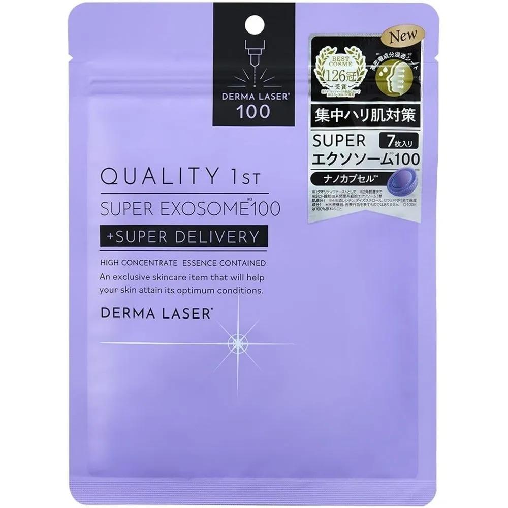 Quality 1st Derma Laser Super Exosome 100 Purple Mask Pack (7 Sheets) Aging Care Cosmetics
Quality 1st Derma Laser Super Exosome 100 Purple Mask Pack (7 Sheets) Aging Care Cosmetics