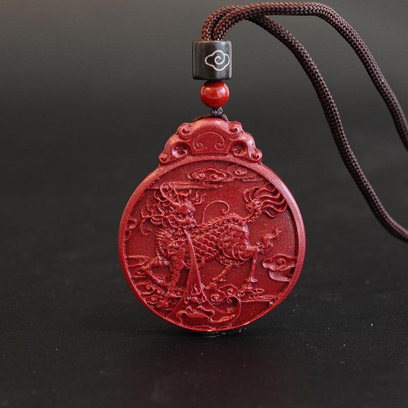 Cinnabar Blessings Peace Pendant: Red Sand & Yellow Wealth God Fu Lotus Necklace for Men & Women 20251124 кіновар
Cinnabar Blessings Peace Pendant: Red Sand & Yellow Wealth God Fu Lotus Necklace for Men & Women 20251124 кіновар